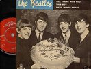 RARE Beatles EP SWEDEN 1964 Cake Cover Odeon Red Label