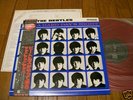 BEATLES A HARD DAY'S NIGHT JAPAN MONO RED WAX OBI 1982