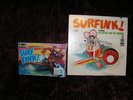 SURFINK 33-1/3 LP RECORD ALBUM (VERY RARE) + MODEL KIT