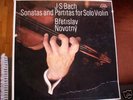 Novotny, B.:Bach:Solo violin sonatas and partitas LP