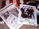 BLONDIE - SIGNED PRESS KIT + LP PARALLEL LINES 77 RARE