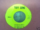 TUFF GONG 45 by bob marley 'concrete jungle' us p roots