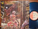 IRON MAIDEN Somewhere in time LP Colombia BLUE VINYL