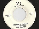 Beatles Please Please Me Vee Jay 581 RARE ALL WHITE