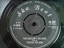 TREVOR WILSON - YOU COULDN'T BELIEVE....SKA..7