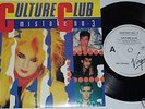 Culture Club:Mistake No.3.Australian PROMO 45 