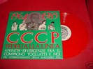 CCCP FEDELI ALLA LINEA affinità e divergenze  LP ROSSO
