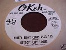 NORTHERN SOUL - DETROIT CITY LIMITS - OKEH # 7308