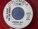 PAUL REVERE and the RAIDERS 45 Steppin' Out RED VINYL