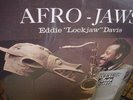 EDDIE LOCKJAW DAVIS AFRO JAWS 1989 REMASTERED PHIL DE LANCIE LP STICKER SERIES