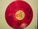 Metallica signed red Creeping Death autographed Cliff