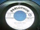 BEATLES SHE LOVES YOU PFC 7501 RARISSIMO JUKE BOX PROMO