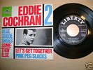 EDDIE COCHRAN -2- rare German EP -Liberty L 41 595