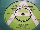 RARE UK DEMO 45 - BILLY FURY - HURTIN' IS LOVING