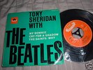 TONY SHERIDAN WITH THE BEATLES GERMAN POLYDOR EP 45 EX