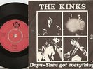 THE KINKS - DAYS  DANISH 45+PS 68 FREAKBEAT GARAGE MOD