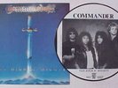 COMMANDER Autographed PROMO PICTURE DISC LP 1987 Azra