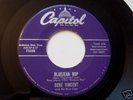 GENE VINCENT NM+ 45 BLUEJEAN BOP PLAYED ONCE @HEAR@