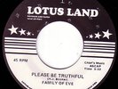 FAMILY OF EVE on Lotus Land MONSTER MODERN SOUL FUNK 45