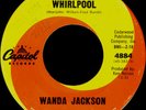 WANDA JACKSON Whirlpool / One Teardrop Northern Soul 45