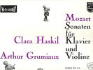 HI-FI STEREO Haskil + Grumiaux MOZART ViolinSonatas ED1