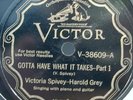 31) 78 RPM  VICTORIA SPIVEY-HAROLD GREY  VICTOR V-38609