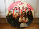 RARE SEPULTURA LIVE PIC DISC soulfly slayer metallica