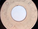 rare Jamaica Reggae Blank 45 BOBBY AITKEN kiss bam bam