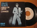 DAVID BOWIE.-KNOCK ON WOOD-Rare Spain PROMO 45 P/S
