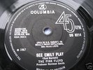 PINK FLOYD SEE EMILY PLAY 1967 RARE SINGLE