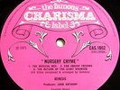 GENESIS Nursery Cryme UK 1st Press CHARISMA PINK SCROLL
