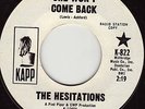 KAPP 822 THE HESITATIONS SheWon'tCome SOUL 45 DETROIT