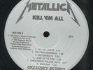 Metallica Kill Em All LP Megaforce 2nd press 2nd Matrix
