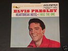 Elvis Presley Gold Standard 45 + P/S Heartbreak Hotel