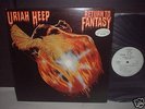 Uriah Heep Return to Fantasy Japan Orig.PROMO LP POSTER