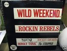 ROCKIN' REBELS Wild Weekend LP Orig Swan 509 Rockabilly