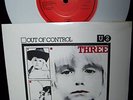 U2 three WHITE colored vinyl 7 OUT OF CONTROL coloured