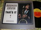 BOOKER ERVIN That's It Candid Lp Orig Mono
