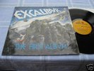 EXCALIBUR THE FIRST ALBUM 1971 MINT KRAUT. KNALLER