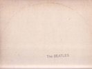 THE BEATLES -  WHITE ALBUM - WHITE VINYL
