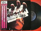 JUDAS PRIEST BRITISH STEEL JAPAN 1st ISSUE LP OBI RARE+