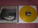 RAMMSTEIN rare LP im geben Vinyl   AMSTERDAM LIVE 1997