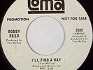 BOBBY REED northern soul 45 LOMA 2089 promo VG+