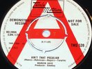 MARVIN GAYE 7 Single NORTHERN SOUL UK 45 TAMLA 539 DEMO