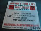 northern soul Sam Fletcher I'd Think it Over w/promo PS