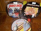 BLACK SABBATH SET OF 3  NEW  VINYL PICTURE DISC BLOODY