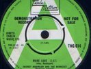 TAMLA MOTOWN - SMOKEY ROBINSON - MORE LOVE - DEMO