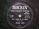 Joe Hill Louis/Rockin 517DJ/She's Taken All My Money/M-