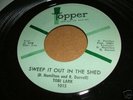 Northern soul 45 Tobi Lark SWEEP IT OUT on TOPPER