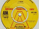 Ex Apple acetate I KNOW Gary Wright UK Promo 45 BEATLES
